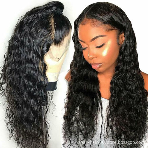 Wholesale Jerry Curl Full Lace Human Hair Wigs For Black Women 360 Full Lace Wig Virgin Hair Hd Lace Frontal Wigs With Baby Hair